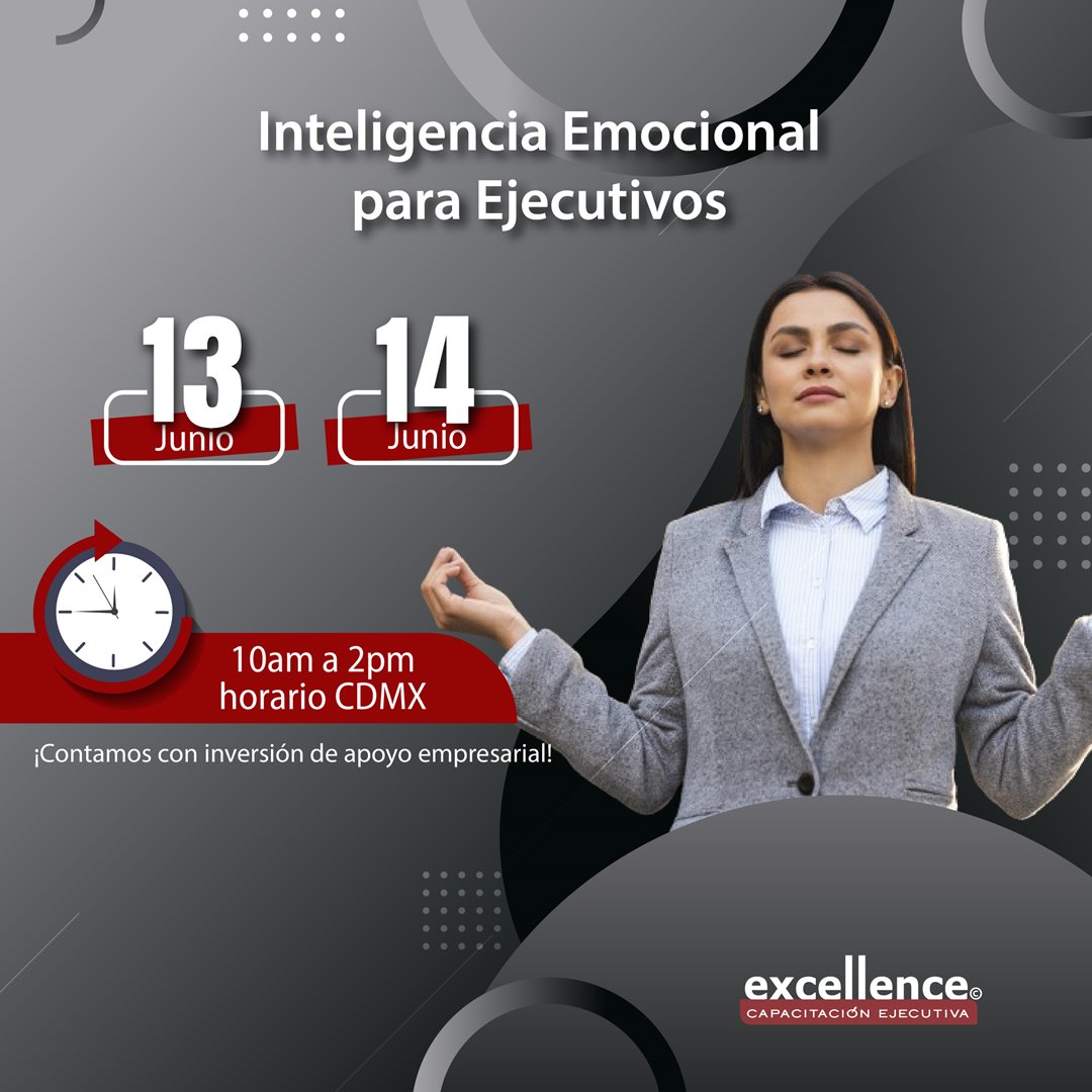 13 y 14 de Junio - Inteligencia Emocional para Ejecutivos